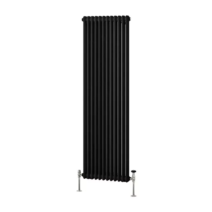Eastbrook Imperia 2 Column Radiator 1800 x 560mm Matt Black
