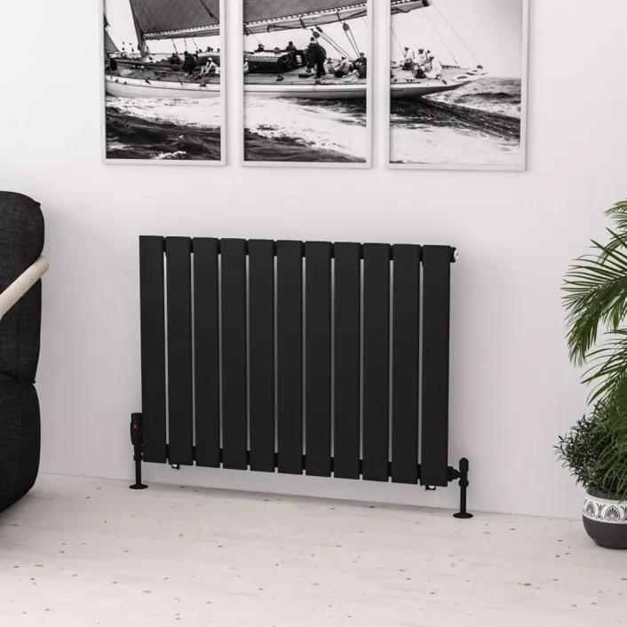 Eastbrook Warrington 600 x 832 Radiator Type10 Matt Black