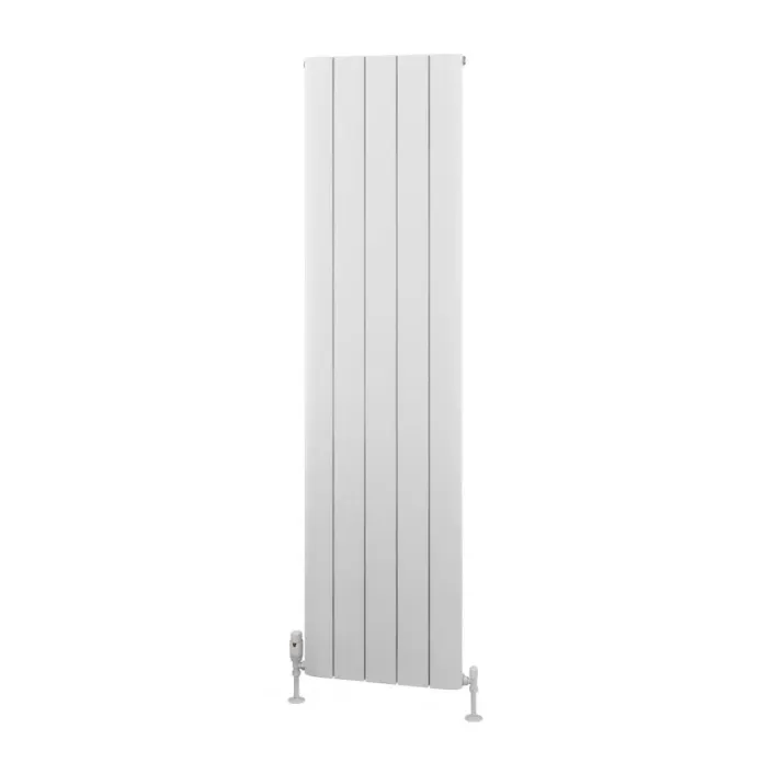 Eastbrook Withington 1800 x 470 Aluminium Radiator Matt White