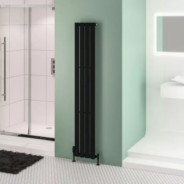 Eastbrook Warrington 1800 x 300 Radiator Type10 Matt Black