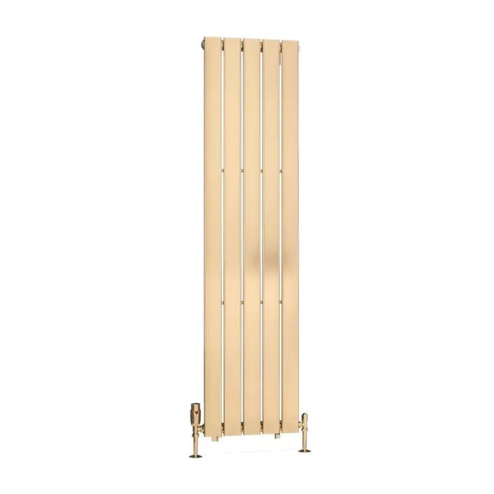 Eastbrook Warrington 1500 x 376 Radiator Type10 Brushed Brass