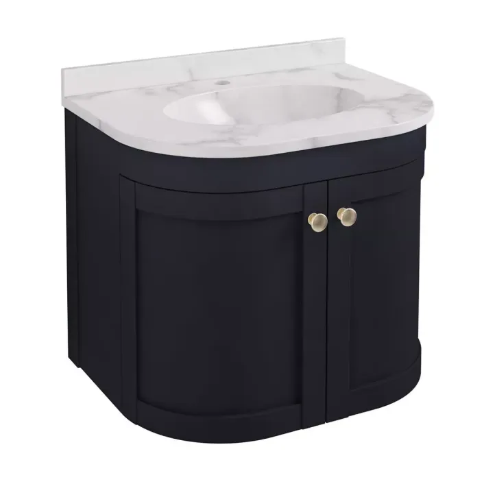 Eastbrook Hardwick 60CM 2 Door Basin Vanity Unit - Anthracite