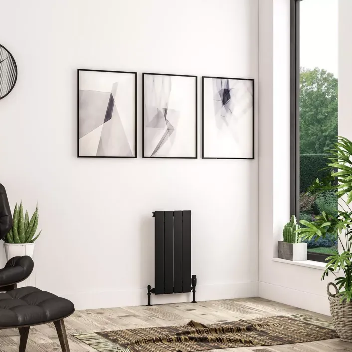 Eastbrook Addington II Radiator 600 x 300 Type10 Matt Black