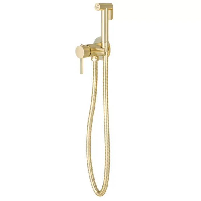 Eastbrook Round Douche Pack - Brushed Brass