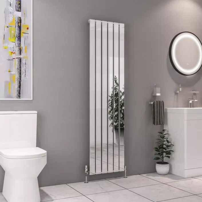 Eastbrook Deddington 1800 x 470 Radiator Chrome