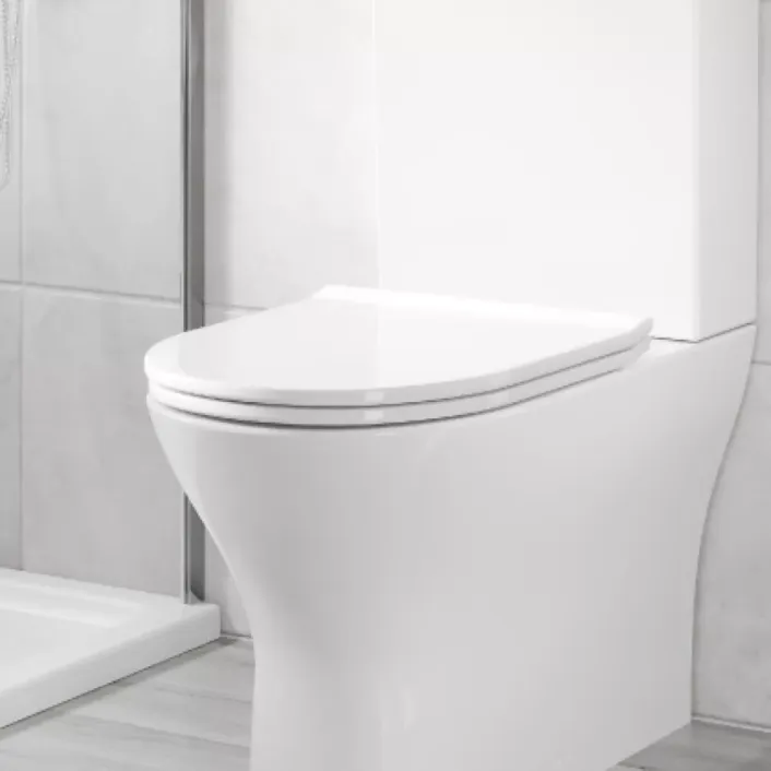 Eastbrook Westmere Soft Close Toilet Seat - White