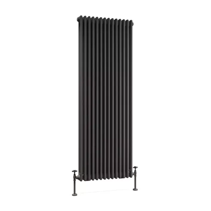 Eastbrook Imperia 3 Column Radiator 1800 x 650mm Matt Anthracite
