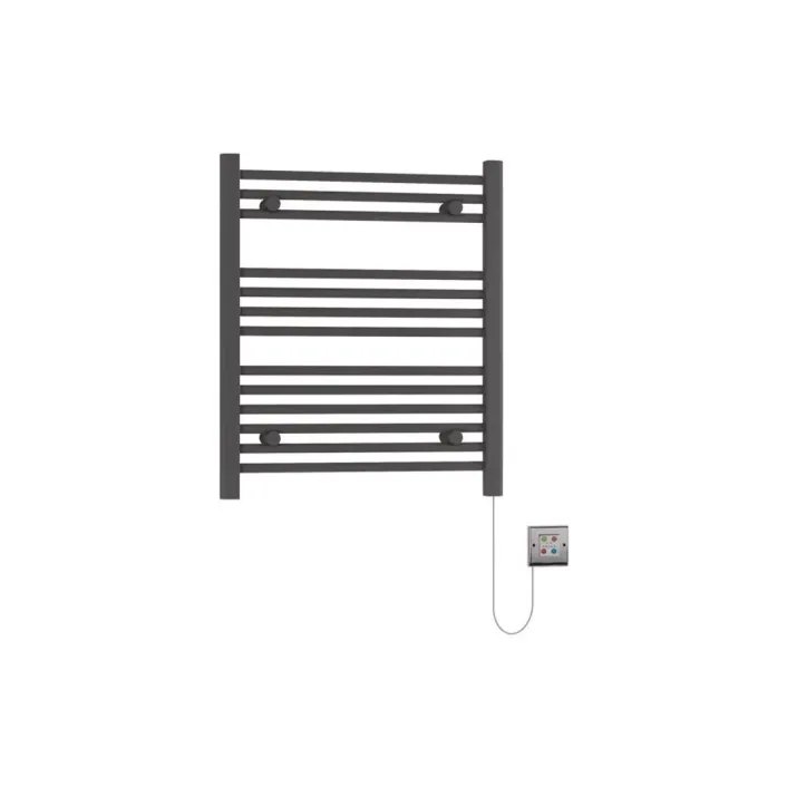 Eastbrook Biava Dry Element Towel Rail 700x600mm Matt Anthracite