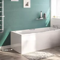 Eastbrook Portland Low Level (430) Reinforced Beauforte End Panel 700x430mm - White