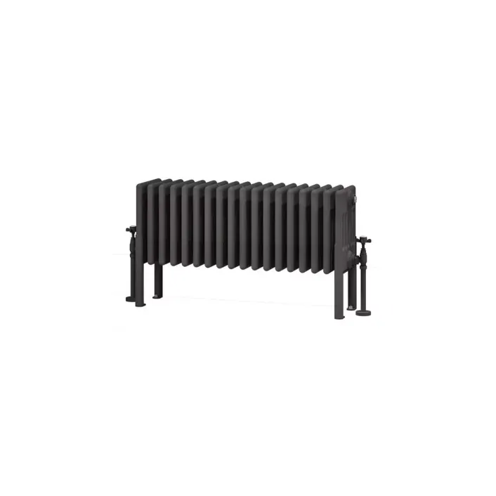Eastbrook Imperia 6 Column Radiator 300 x 830mm Matt Anthracite