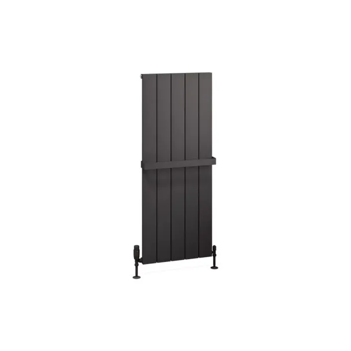 Eastbrook Charlton 1200 x 470 Aluminium Radiator Matt Anthracite