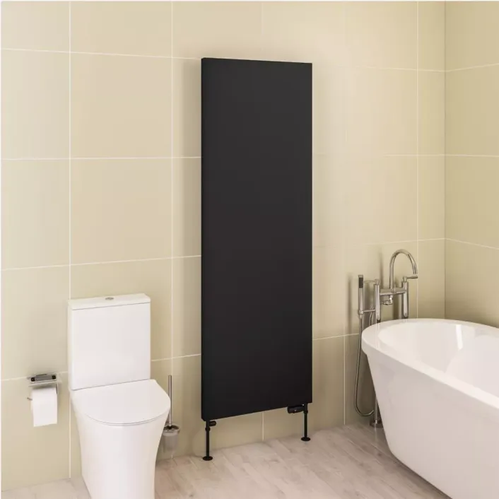 Eastbrook Wingrave 1800 x 610 Flat Panel Radiator Matt Black