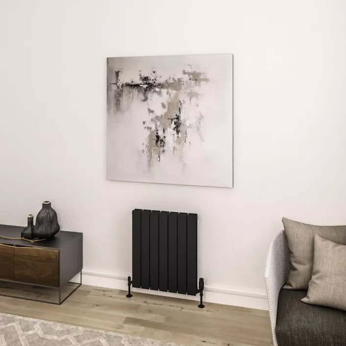 Eastbrook Addington II Radiator 600 x 522 Type20 Matt Black
