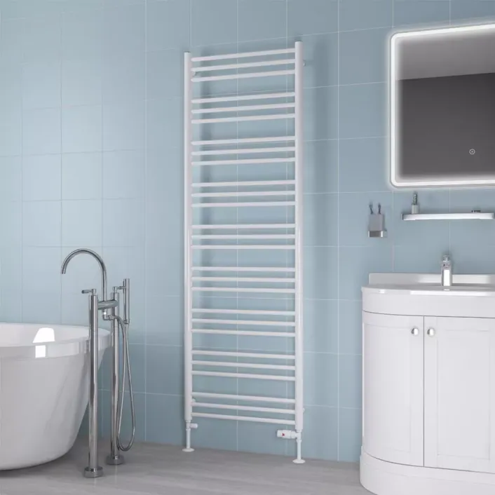 Eastbrook Biava Round 1800x600 Gloss White