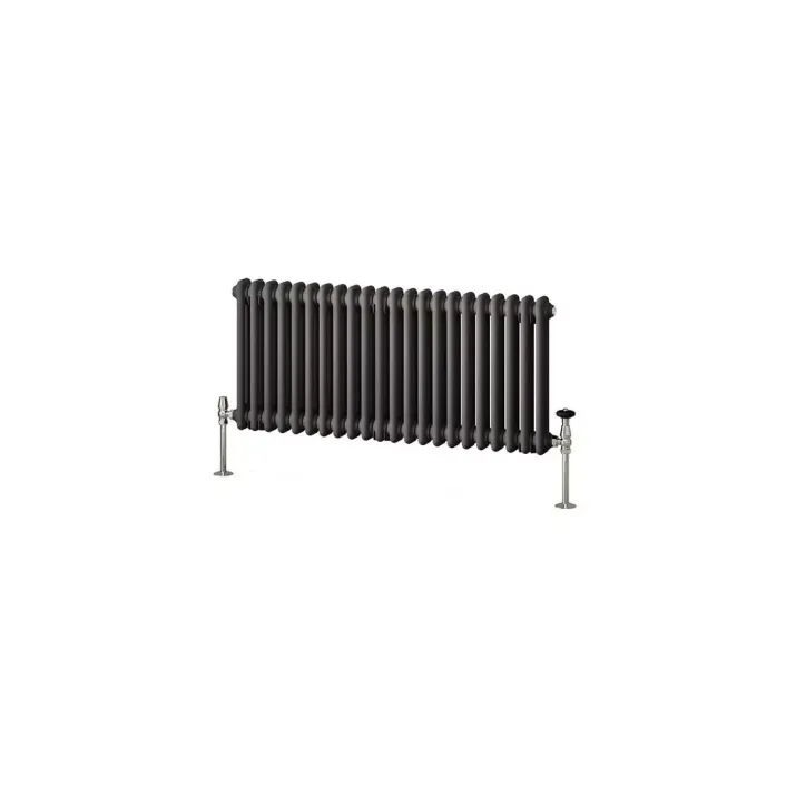 Eastbrook Imperia 2 Column Radiator 450 x 1010mm Matt Anthracite