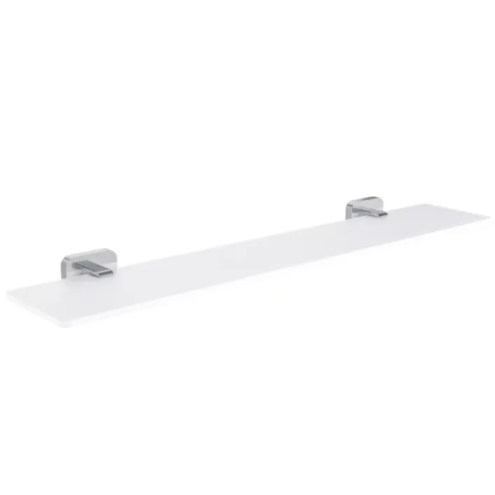 Eastbrook Asti Glass Shelf - Chrome