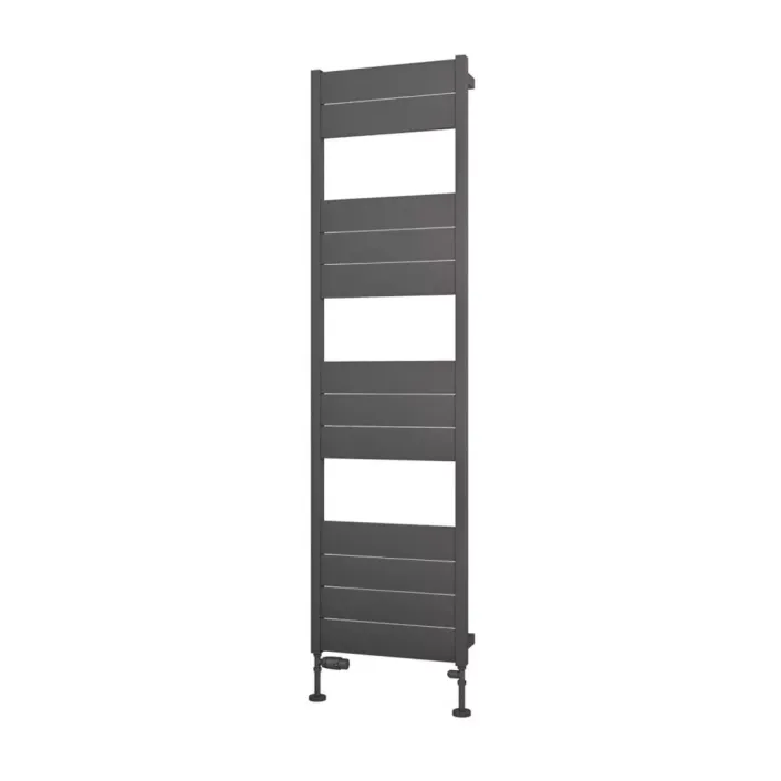 Eastbrook Kingswood Slimline 1820 x 500 Aluminium Towel Rail Matt Anthracite