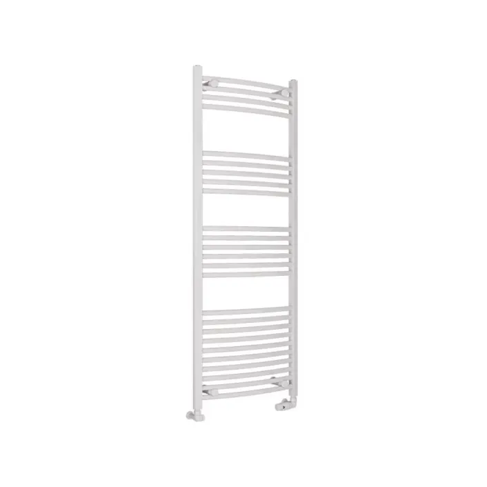 Eastbrook Wingrave Curved Multirail 1600 x 600 Gloss White