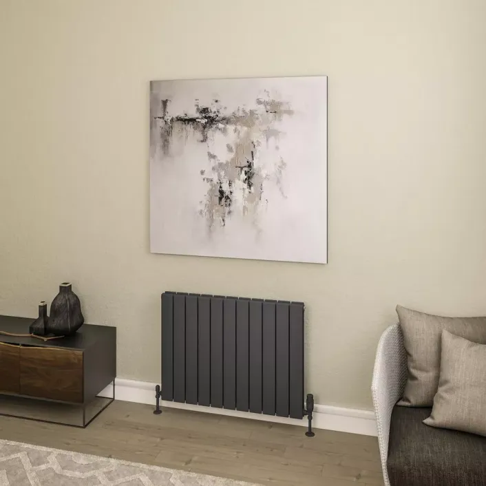 Eastbrook Addington II Radiator 600 x 818 Type20 Matt Anthracite