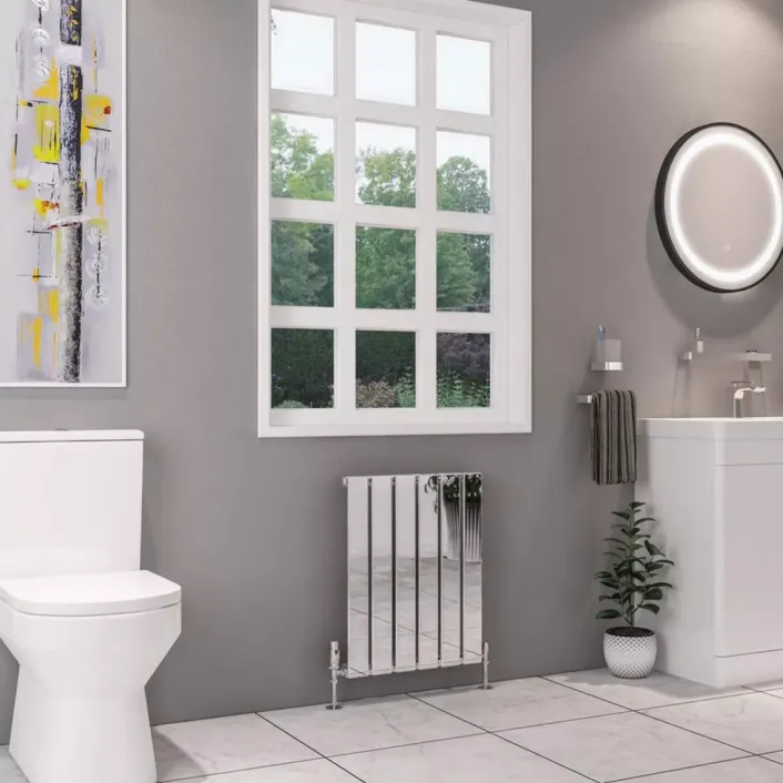 Eastbrook Deddington 600 x 470 Radiator Chrome