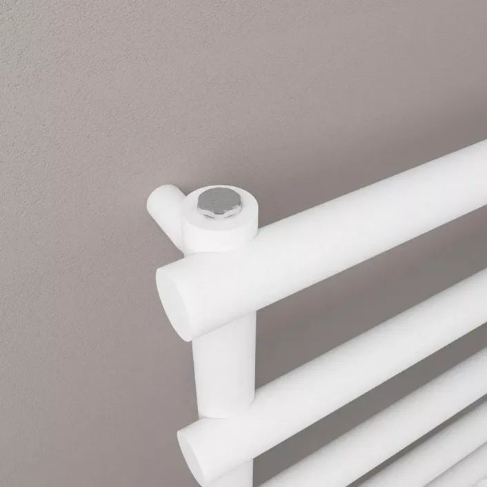 Eastbrook Marlow 1150 x 500 Towel Rail Matt White