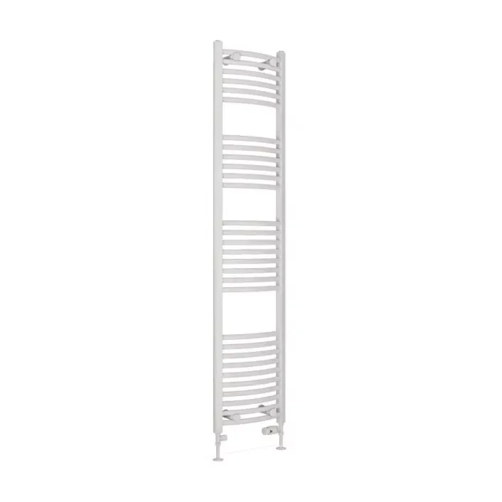 Eastbrook Wingrave Curved Multirail 1800 x 400 Gloss White