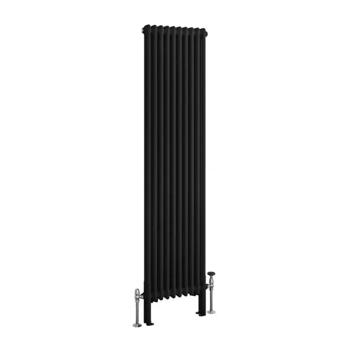 Eastbrook Imperia 2 Column Radiator 1800 x 470mm Matt Black