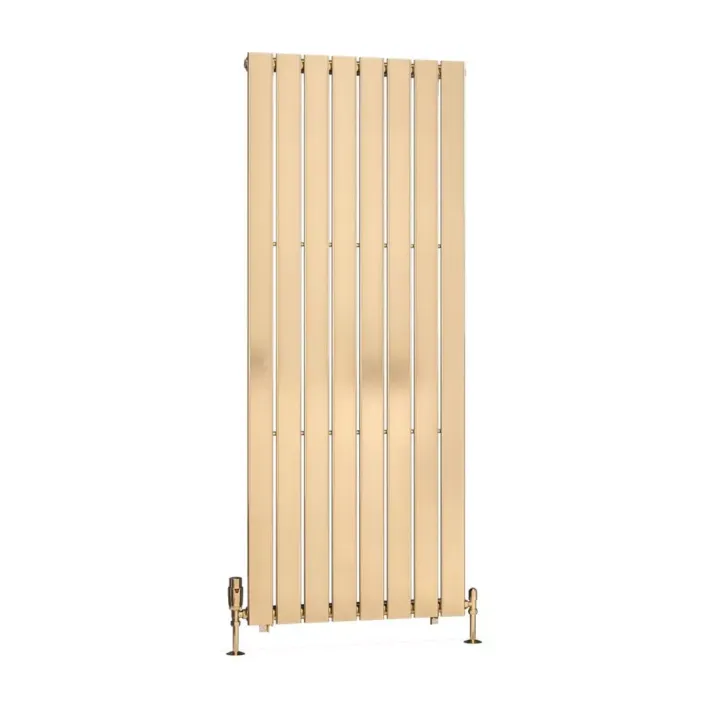 Eastbrook Warrington 1500 x 604 Radiator Type10 Brushed Brass