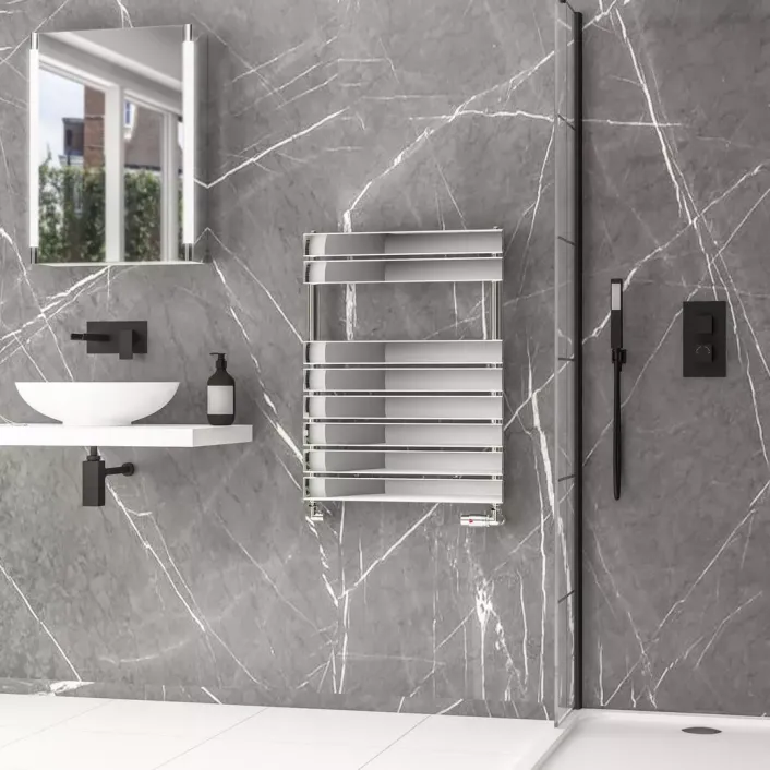 Eastbrook Addington II Towel Rail 790 x 600 Type10 Chrome