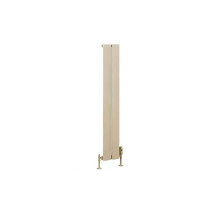Eastbrook Malmesbury 1200 x 185 Aluminium Radiator Matt Cappuccino
