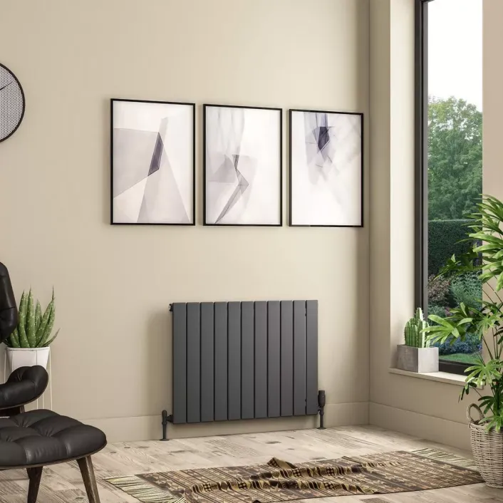 Eastbrook Addington II Radiator 600 x 818 Type10 Matt Anthracite