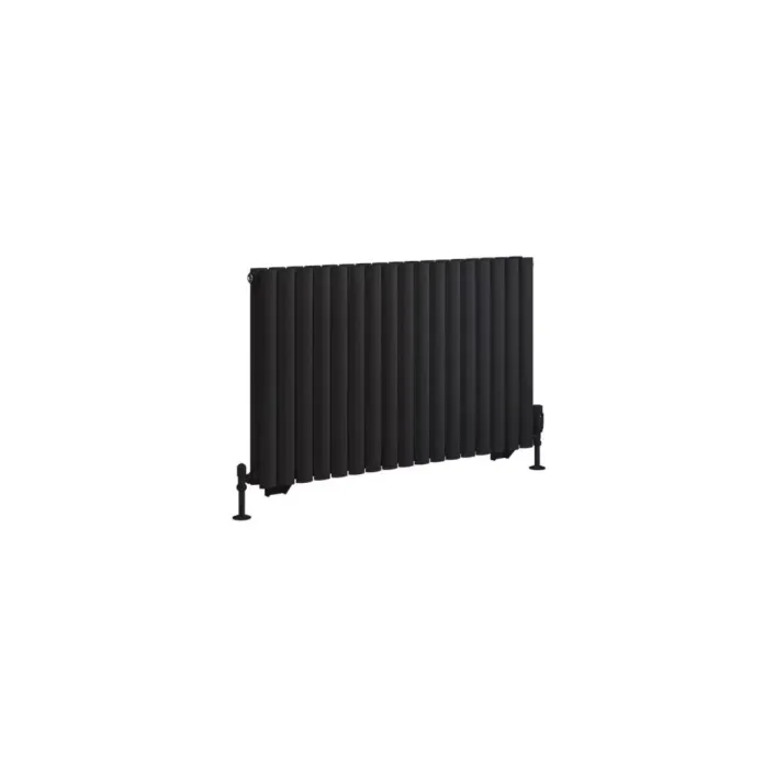 Eastbrook Tunstall Double 600 x 1002 Radiator Matt Black