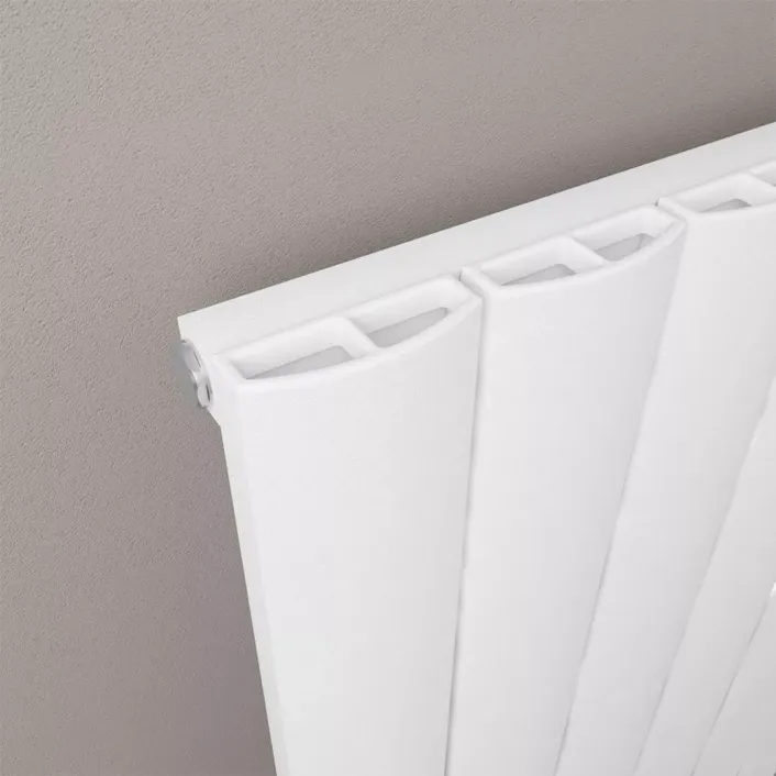 Eastbrook Tordino 600 x 470 Aluminium Radiator Matt White