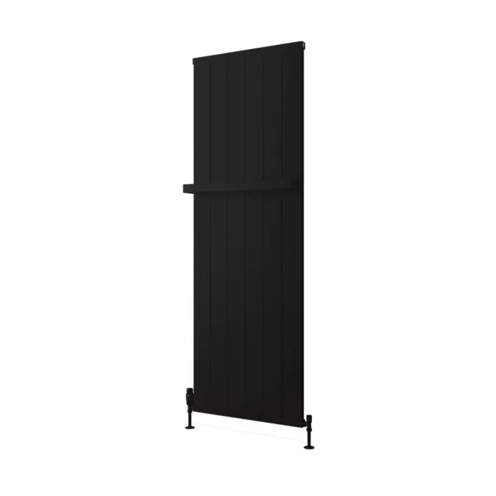 Eastbrook Kingswood Slimline 1800 x 610 Aluminium Radiator Matt Black