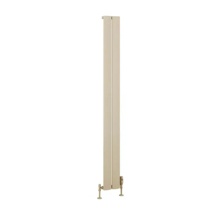 Eastbrook Malmesbury 1800 x 185 Aluminium Radiator Matt Cappuccino