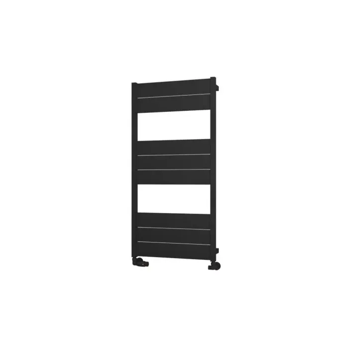 Eastbrook Kingswood Slimline 1220 x 600 Aluminium Towel Rail Matt Black