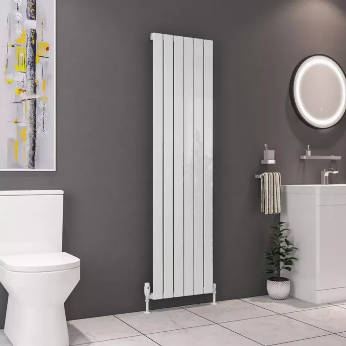 Eastbrook Deddington 1800 x 470 Radiator Gloss White