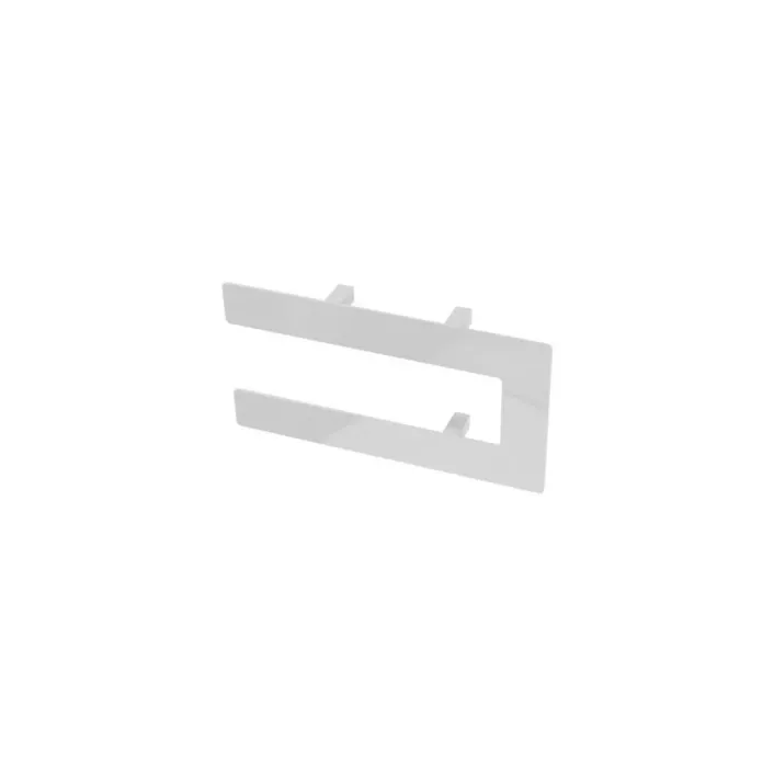 Eastbrook Addington Double Flat Style Towel Hanger 292mm Gloss White
