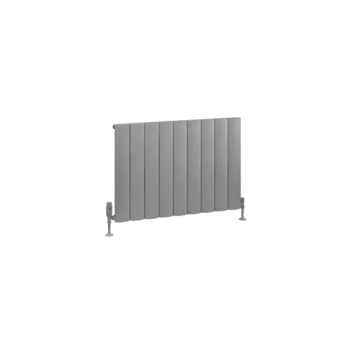 Eastbrook Tordino 600 x 850 Aluminium Radiator Matt Grey