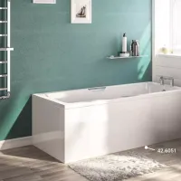 Eastbrook Portland Low Level (430) Reinforced Beauforte Front Panel 1700x430mm - White
