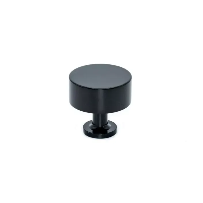 Eastbrook Lucerne Smooth Knob Handle Matt Black
