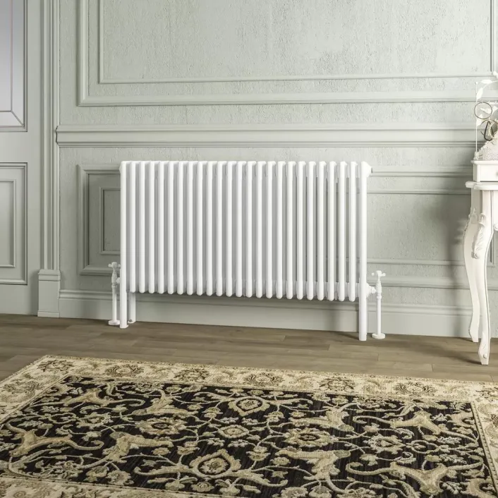 Eastbrook Imperia 4 Column Radiator 600 x 1145mm Gloss White
