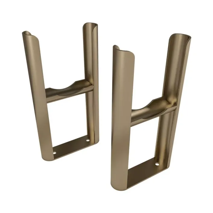 Eastbrook Rivassa 3 Column Radiator Feet (Pair) Bronze Effect
