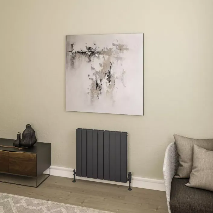 Eastbrook Addington II Radiator 600 x 670 Type20 Matt Anthracite
