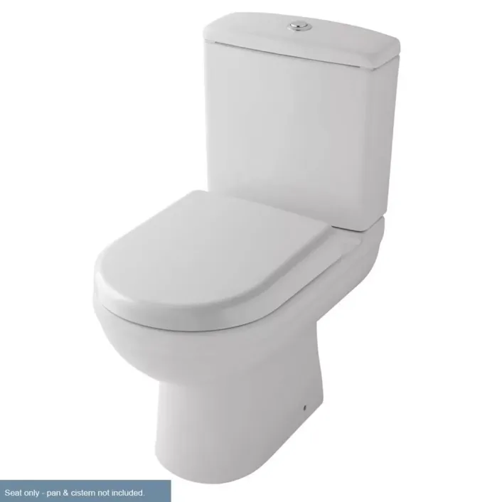 Eastbrook Dura Deluxe Soft Close Toilet Seat - White