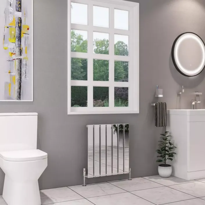 Eastbrook Deddington 600 x 550 Radiator Chrome