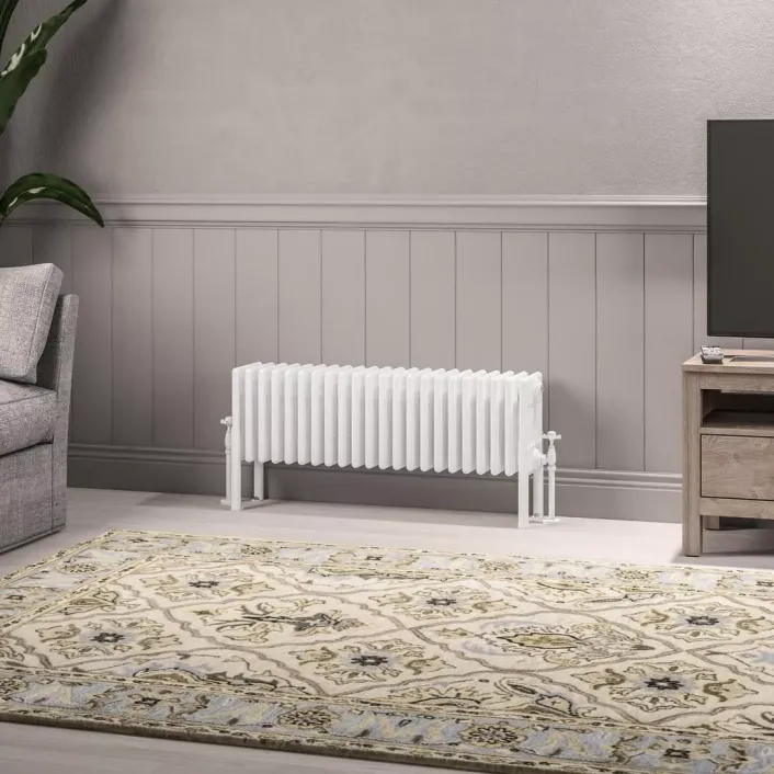 Eastbrook Imperia 6 Column Radiator 300 x 1010mm Gloss White