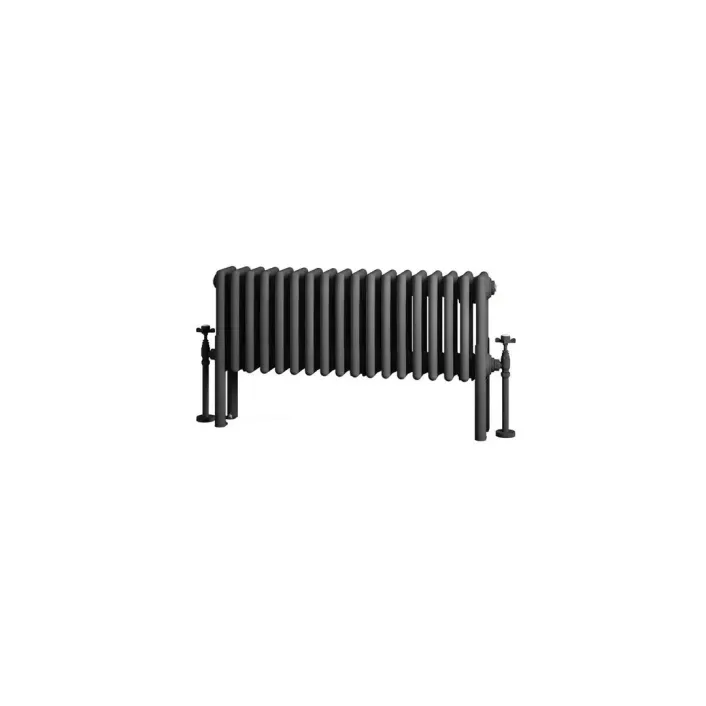 Eastbrook Imperia 4 Column Radiator 300 x 830mm Matt Anthracite