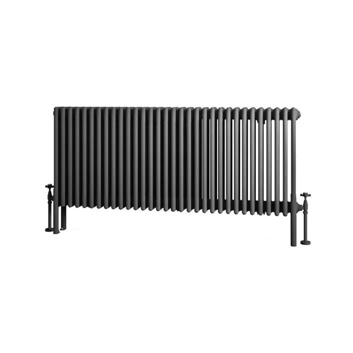 Eastbrook Imperia 4 Column Radiator 600 x 1460mm Matt Anthracite