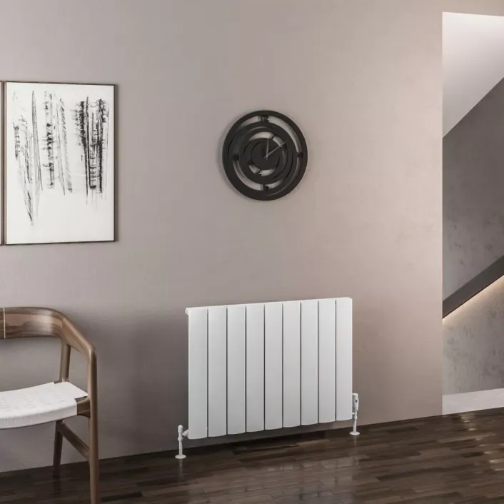 Eastbrook Malmesbury 600 x 850 Aluminium Radiator Matt White
